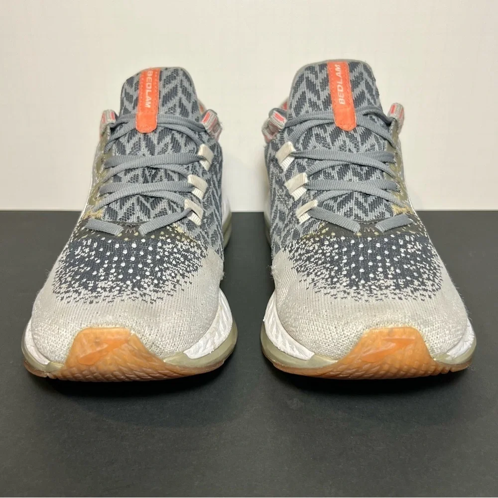 Womens BROOKS Bedlam Gray Running Shoes / Size 8.5 Medium